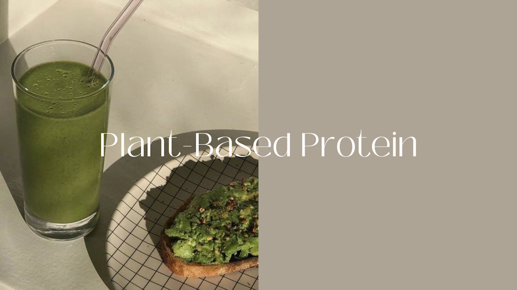 Plant-Based Protein Banner