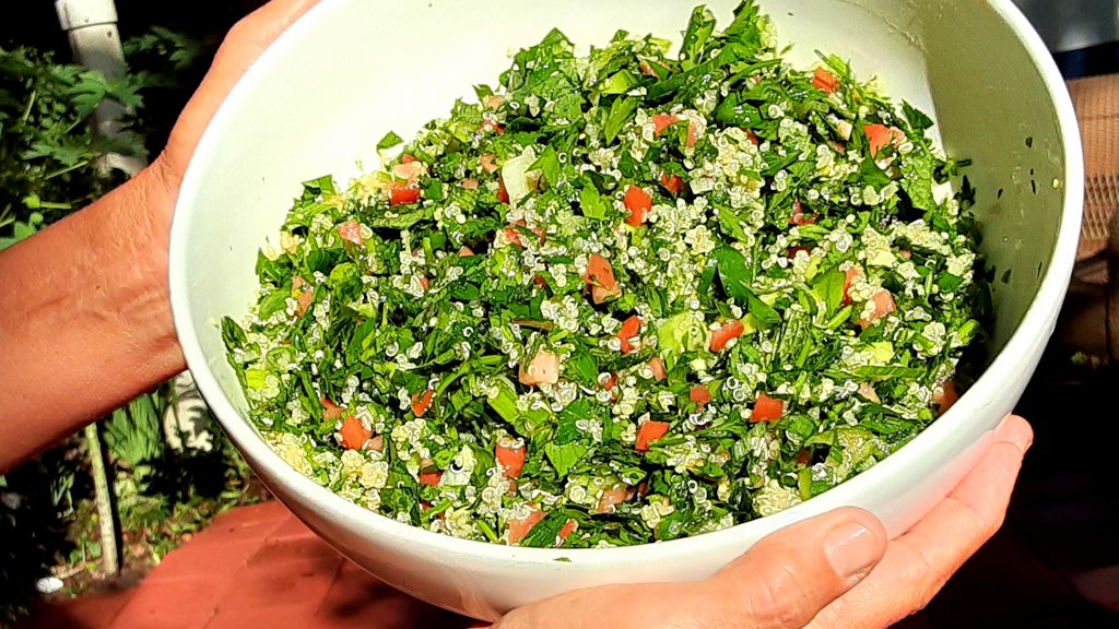 Parsley Powered Tabouli Banner
