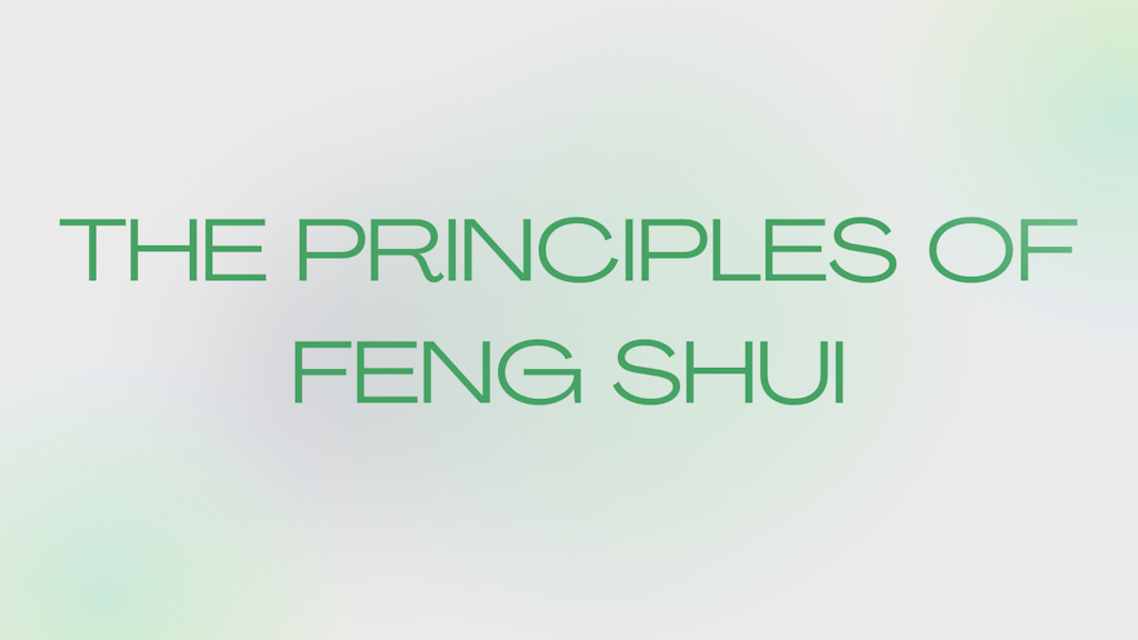 Principles of Feng Shui: The Chi Banner