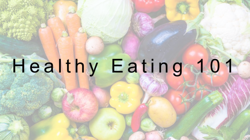 Healthy Eating 101 Banner