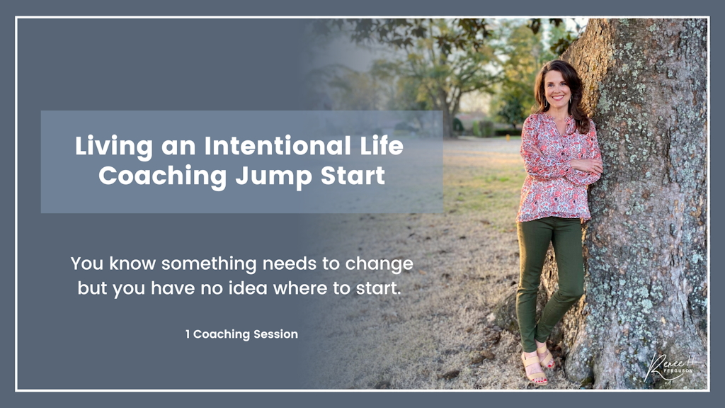 Living an Intentional Life Coaching Jump Start Banner
