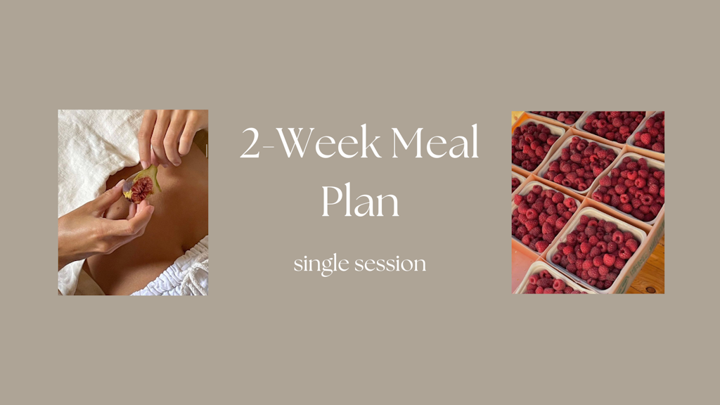 2-Week Customized Meal Plan Banner