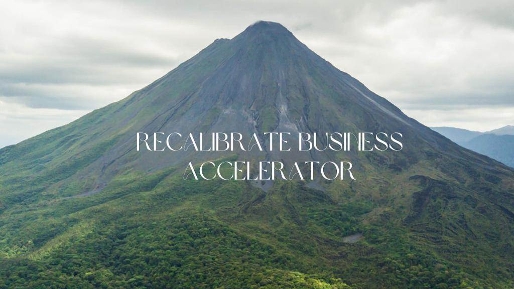 Recalibrate Business Accelerator Banner