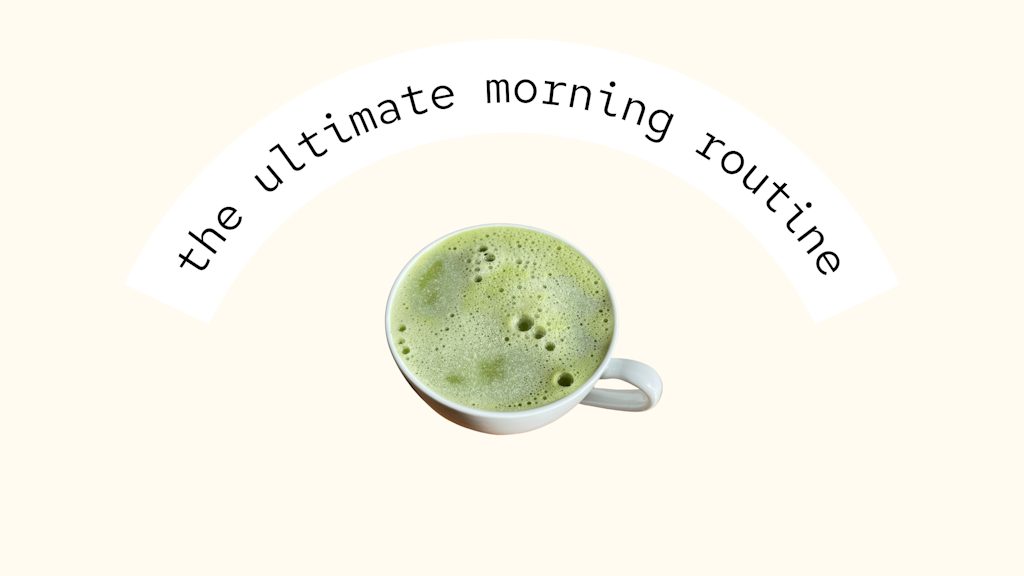 The Ultimate Morning Routine Banner