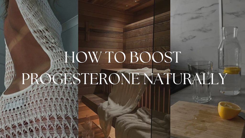 How to Boost Progesterone Naturally Banner