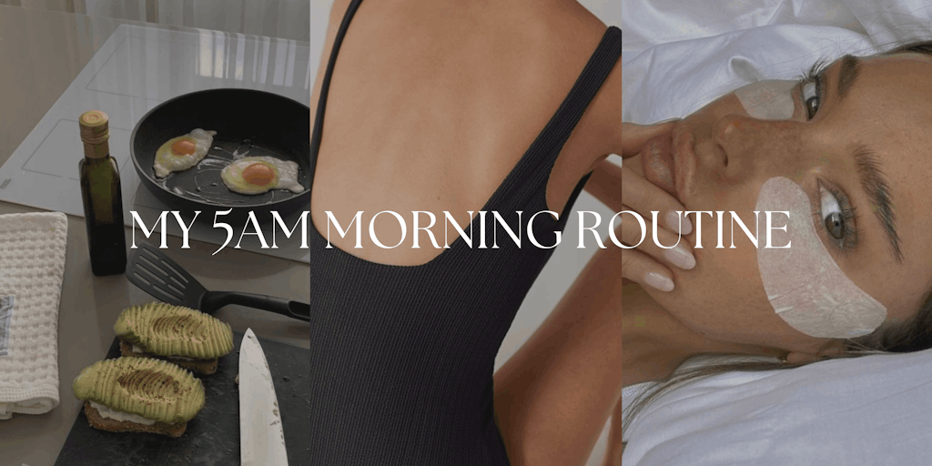 My 5am Morning Routine Banner