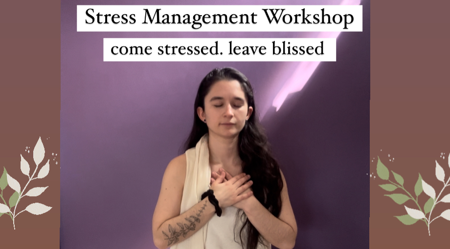 Stress Management Workshop  Banner